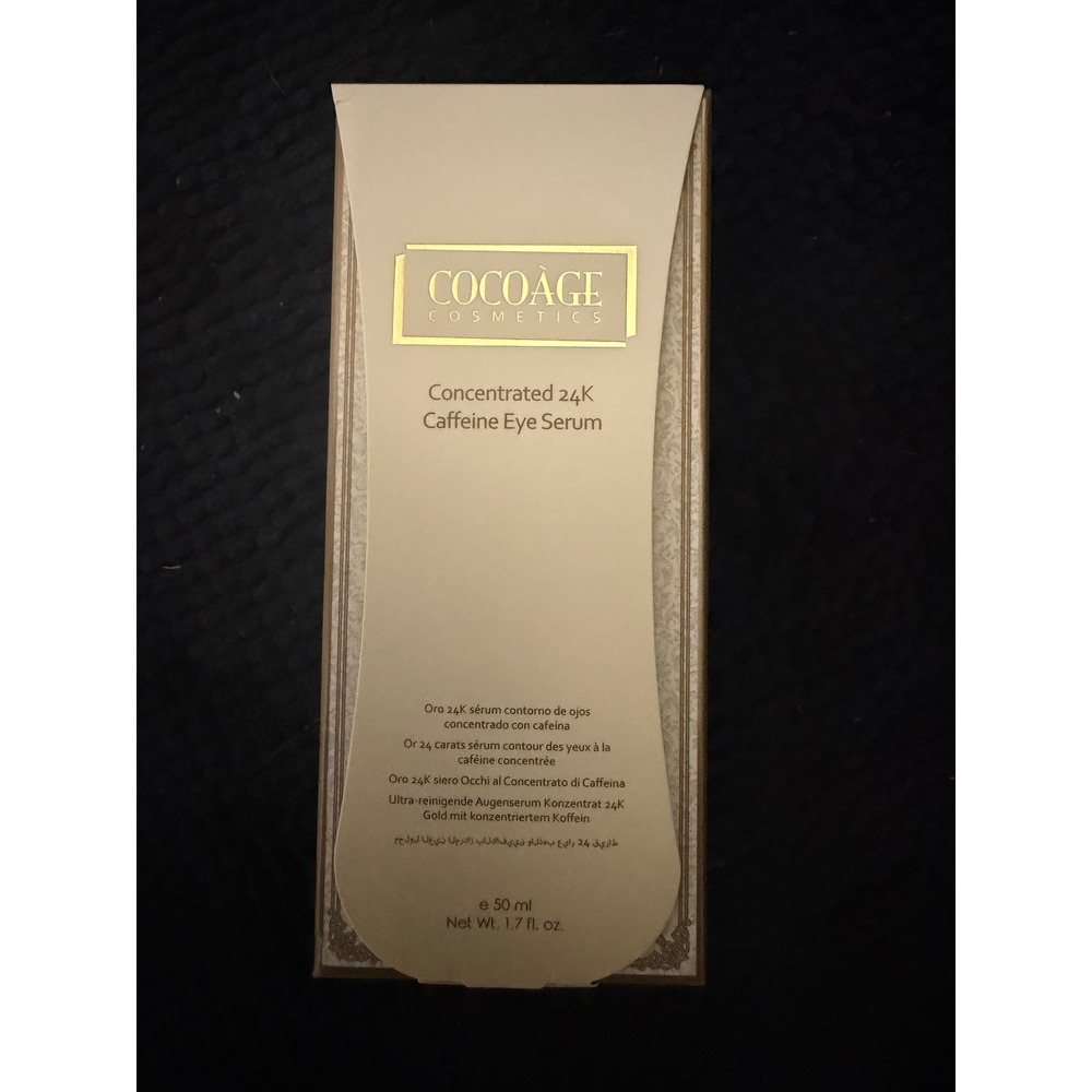 Cocoage Cosmetics Concentrated 24K Caffeine Eye Serum 50ml 1.7oz New in Box